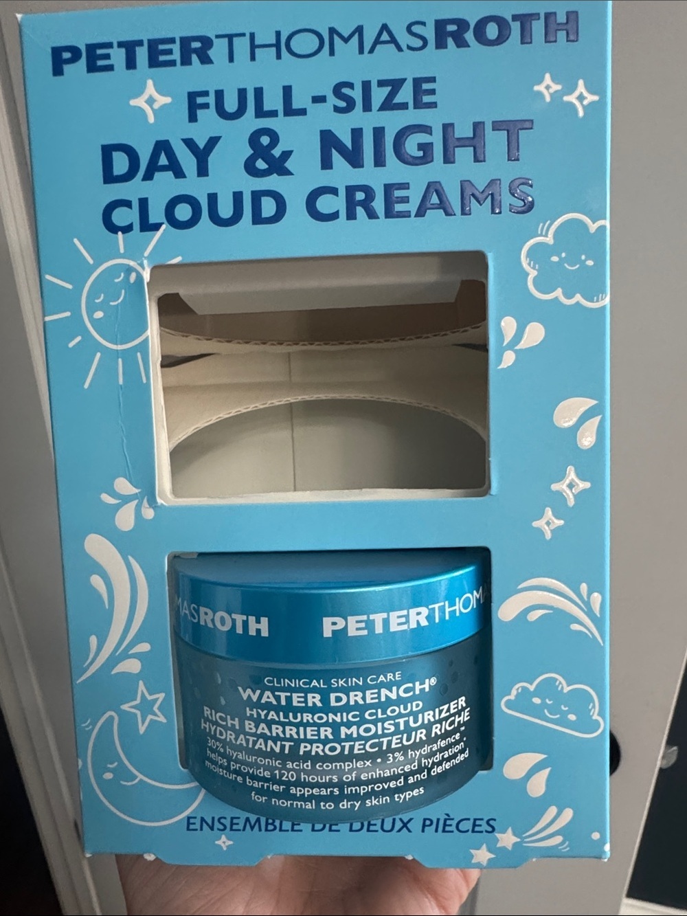NIB Peter Thomas Roth Water Drench Hyaluronic Cloud Rich Barrier Moisturizer